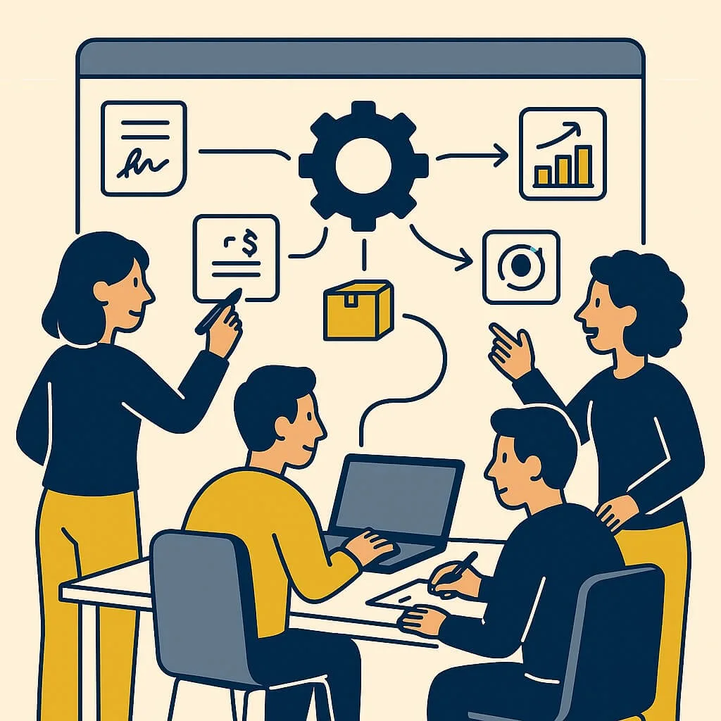 5 key processes to automate with ERP (without unnecessary complexity)