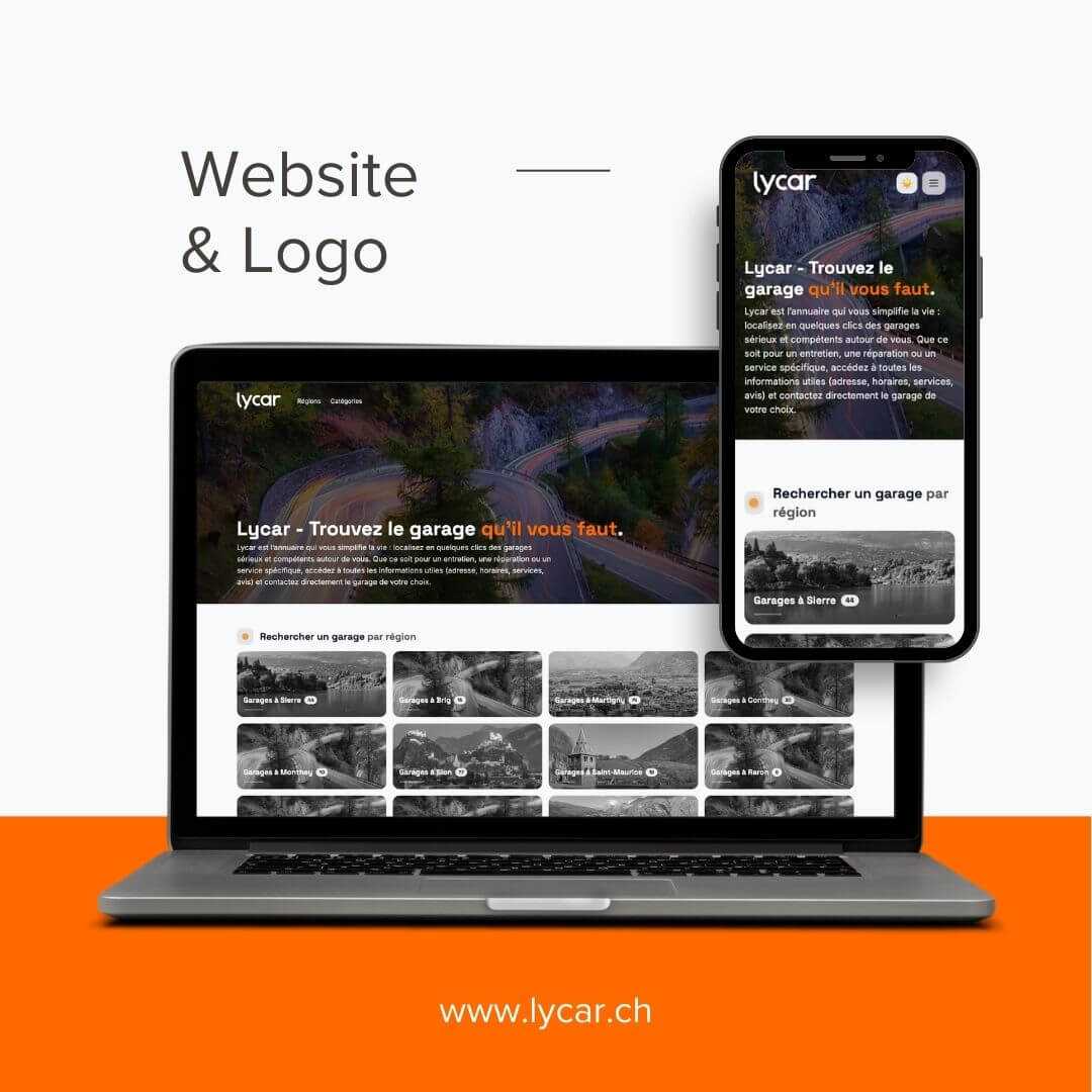 Lycar website & logo Lycar website & logo